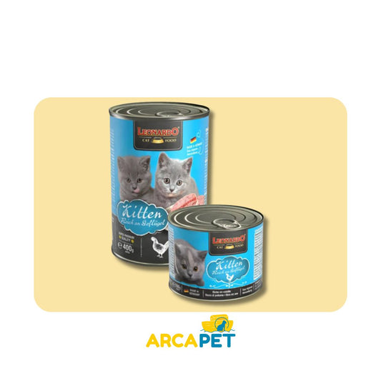 Lata Leonardo Kitten 200Gr
