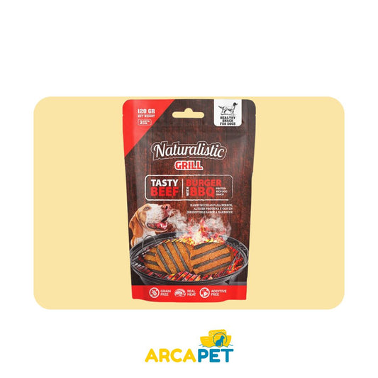 Naturalistic Grill Tasty Beef Burger 3 Un 120gr
