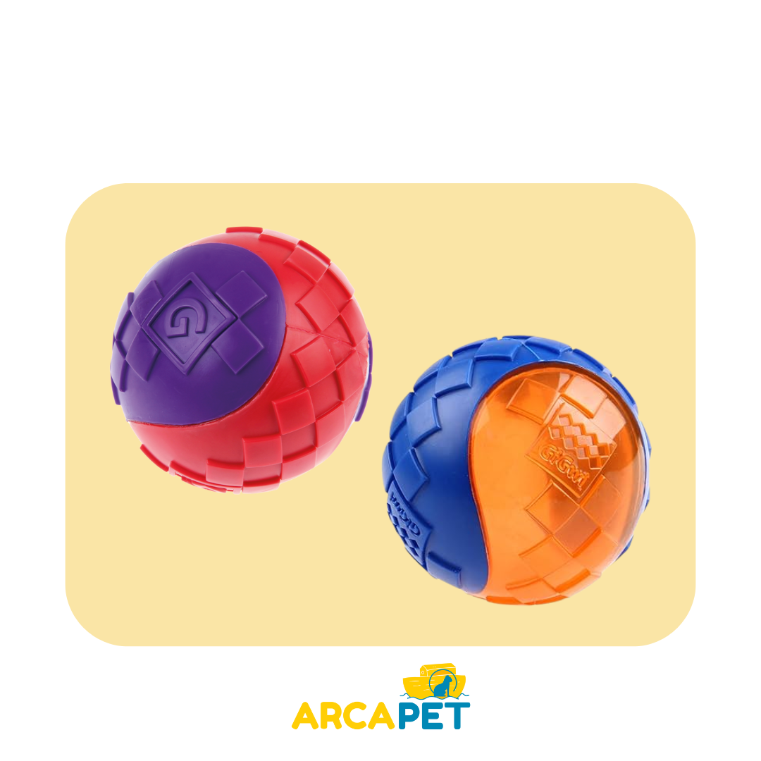 Pelota Gigwi Squeaker Talla M 2 Piezas