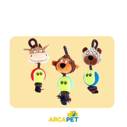 Peluche Zoo con Cuerda