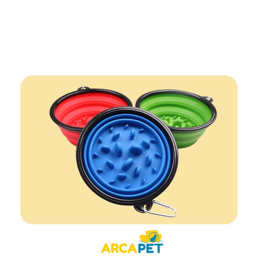 Plato De Goma Plegable Portatil