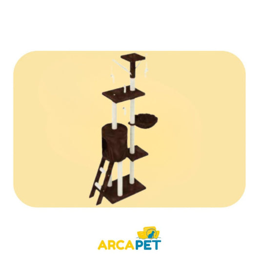 Rascador Torre Cafe 50x35x140 Cm