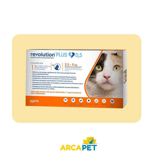 Pipeta Revolution Plus 2.5 - 5Kg