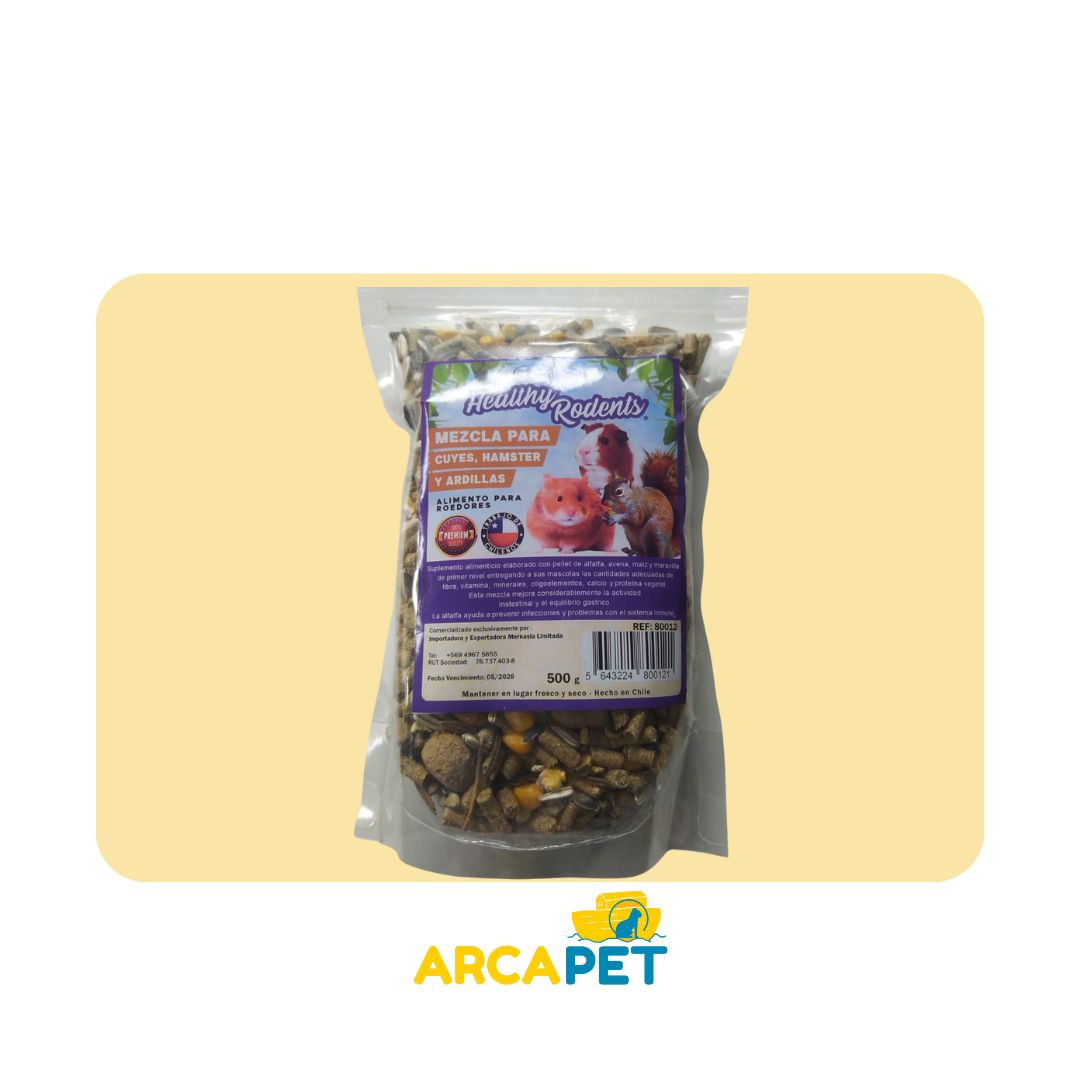 Alimento Mix para Roedores 500gr