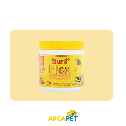Suniflex Gomitas Suplemento Articulaciones Perro Gato 70 Un