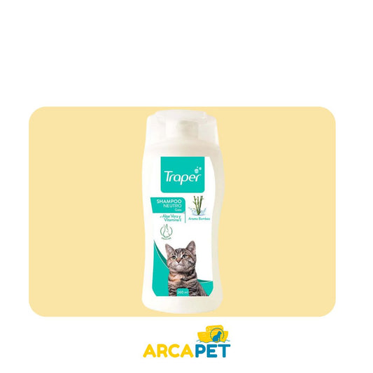 Shampoo Traper Neutro Gato Lavanda 260 ml