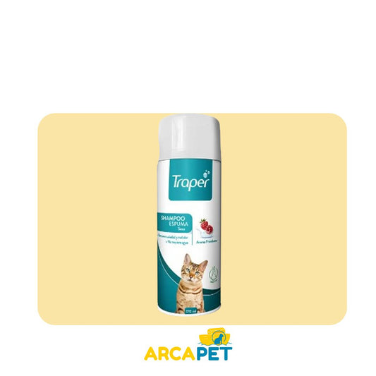 Shampoo Traper Espuma para Gatos