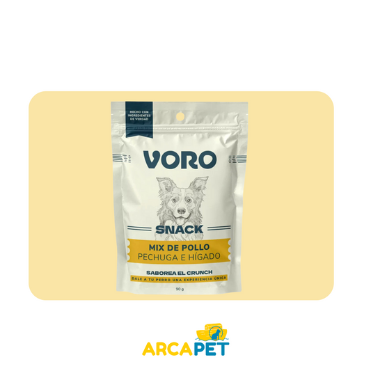 Voro pechuga e higado de pollo