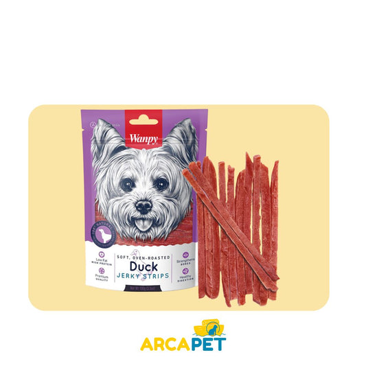Wanpy Duck Strips Perro 100 gr